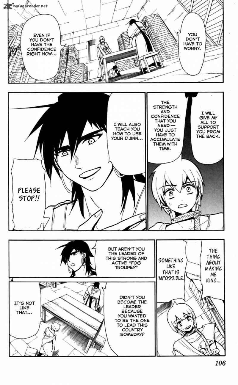 Magi - Labyrinth of Magic chapter 54 page 14