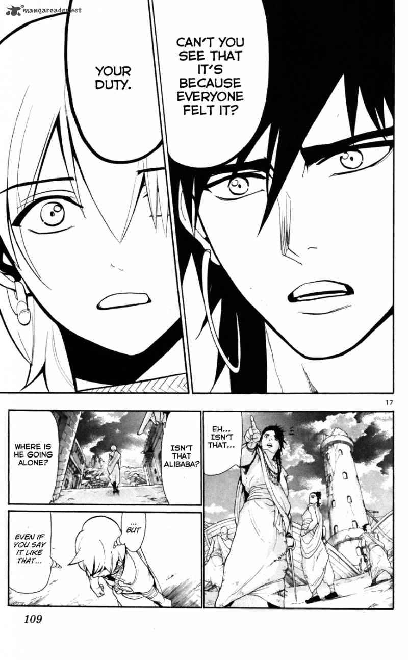 Magi - Labyrinth of Magic chapter 54 page 17