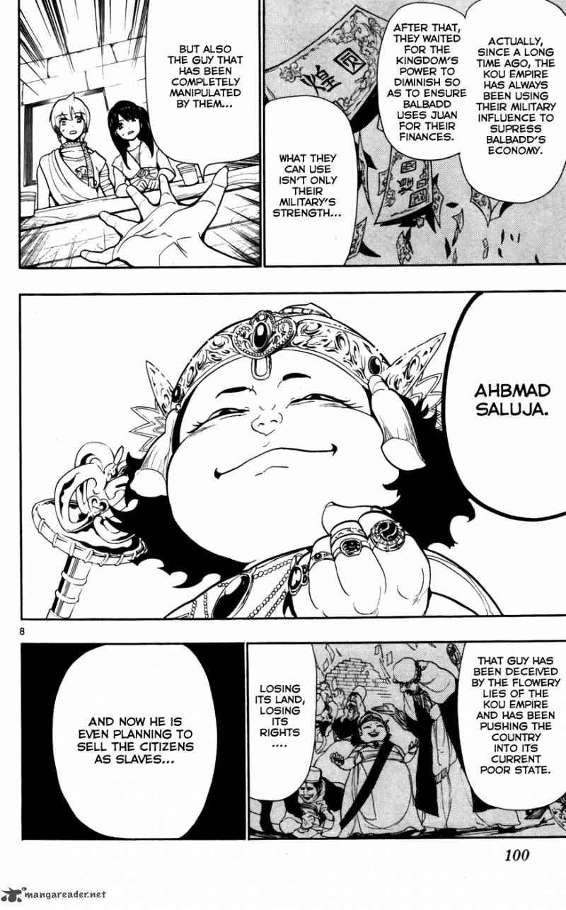 Magi - Labyrinth of Magic chapter 54 page 8