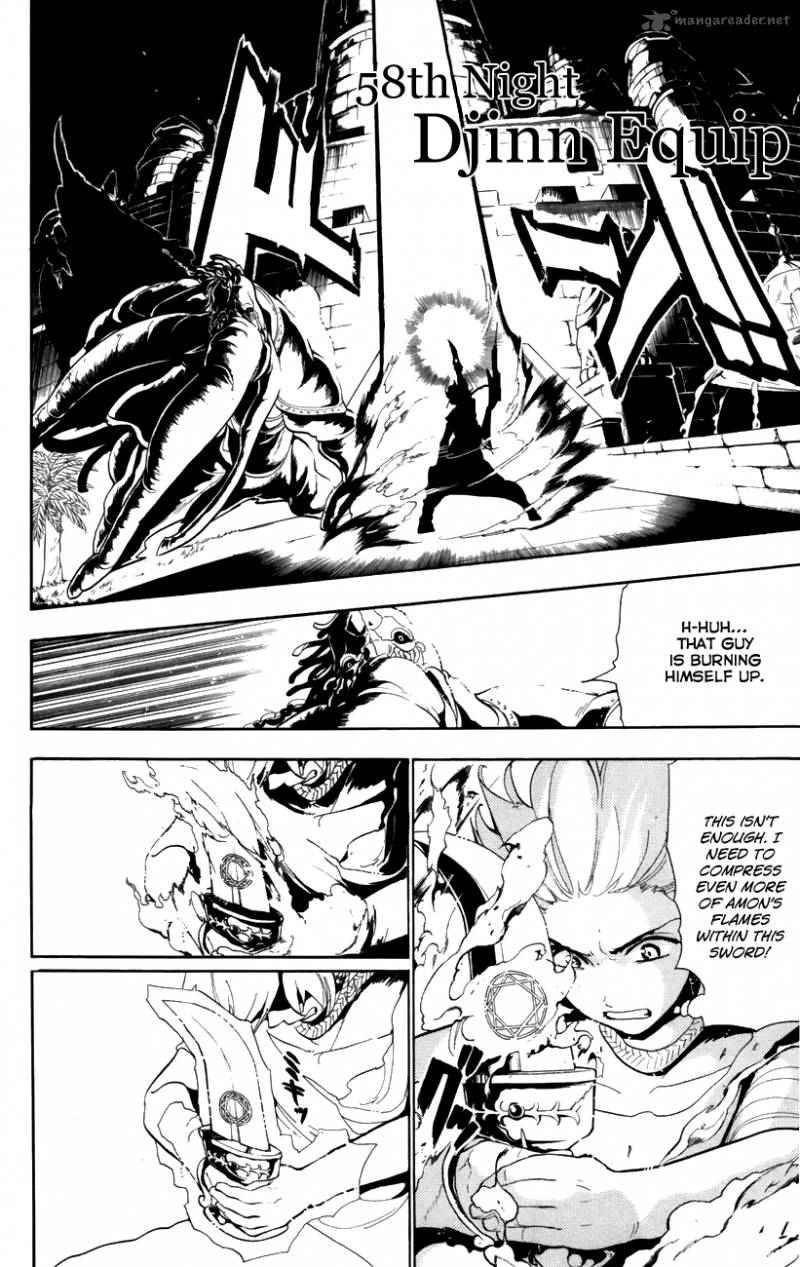 Magi - Labyrinth of Magic chapter 58 page 2
