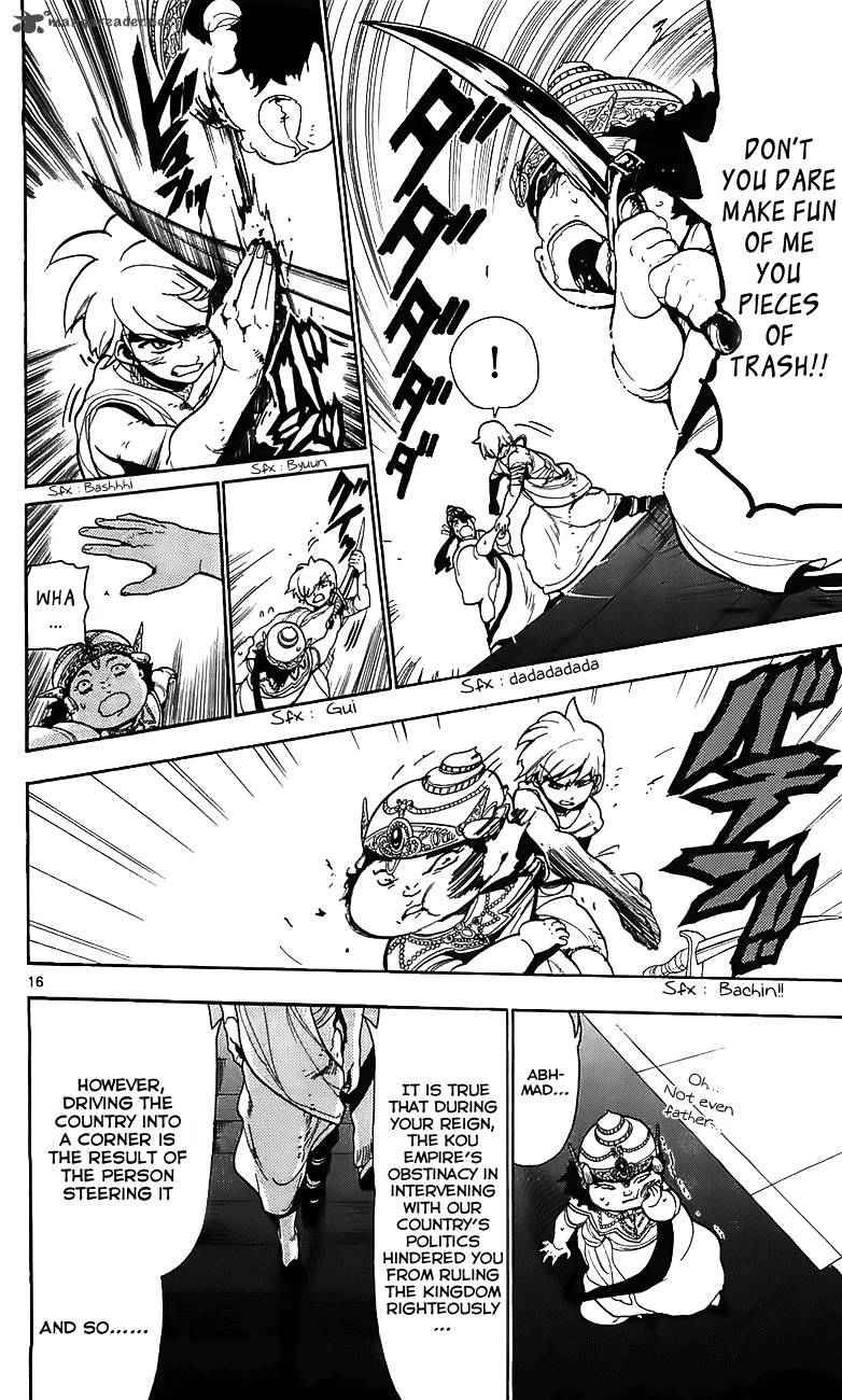 Magi - Labyrinth of Magic chapter 61 page 16