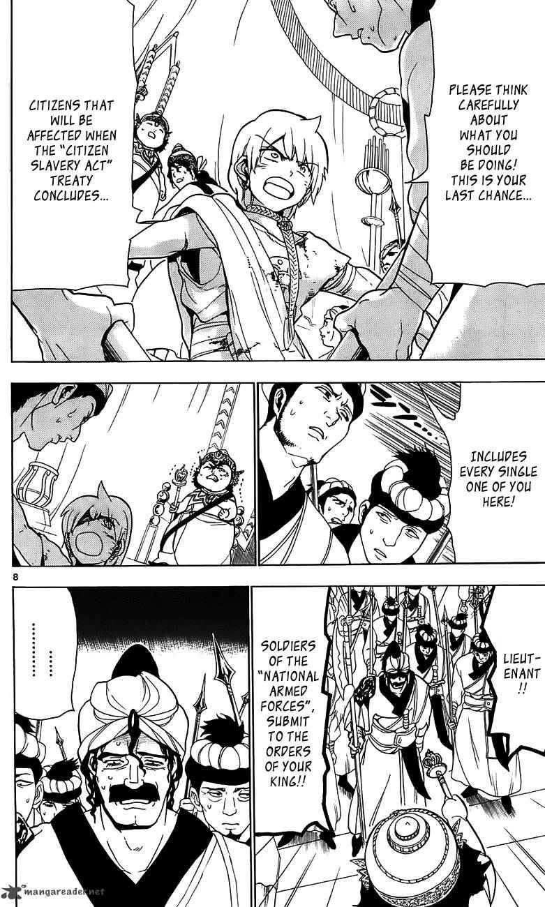 Magi - Labyrinth of Magic chapter 61 page 8