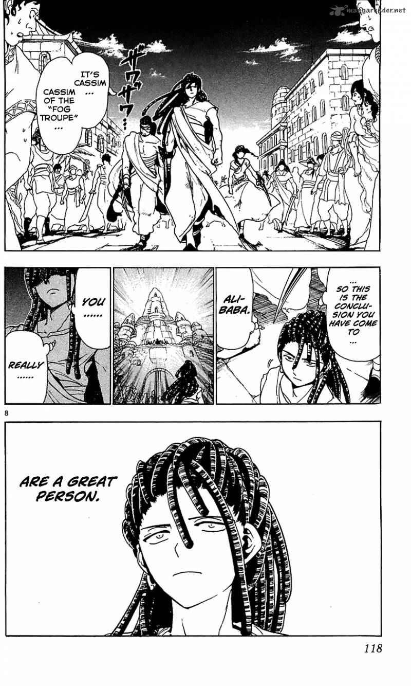 Magi - Labyrinth of Magic chapter 65 page 8