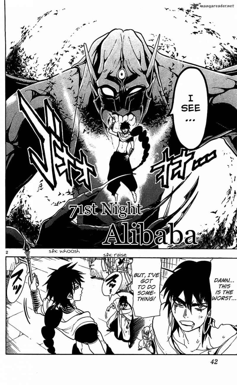 Magi - Labyrinth of Magic chapter 71 page 3