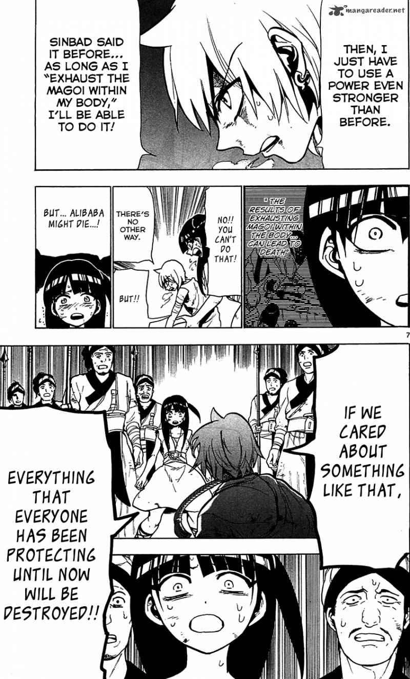 Magi - Labyrinth of Magic chapter 71 page 8