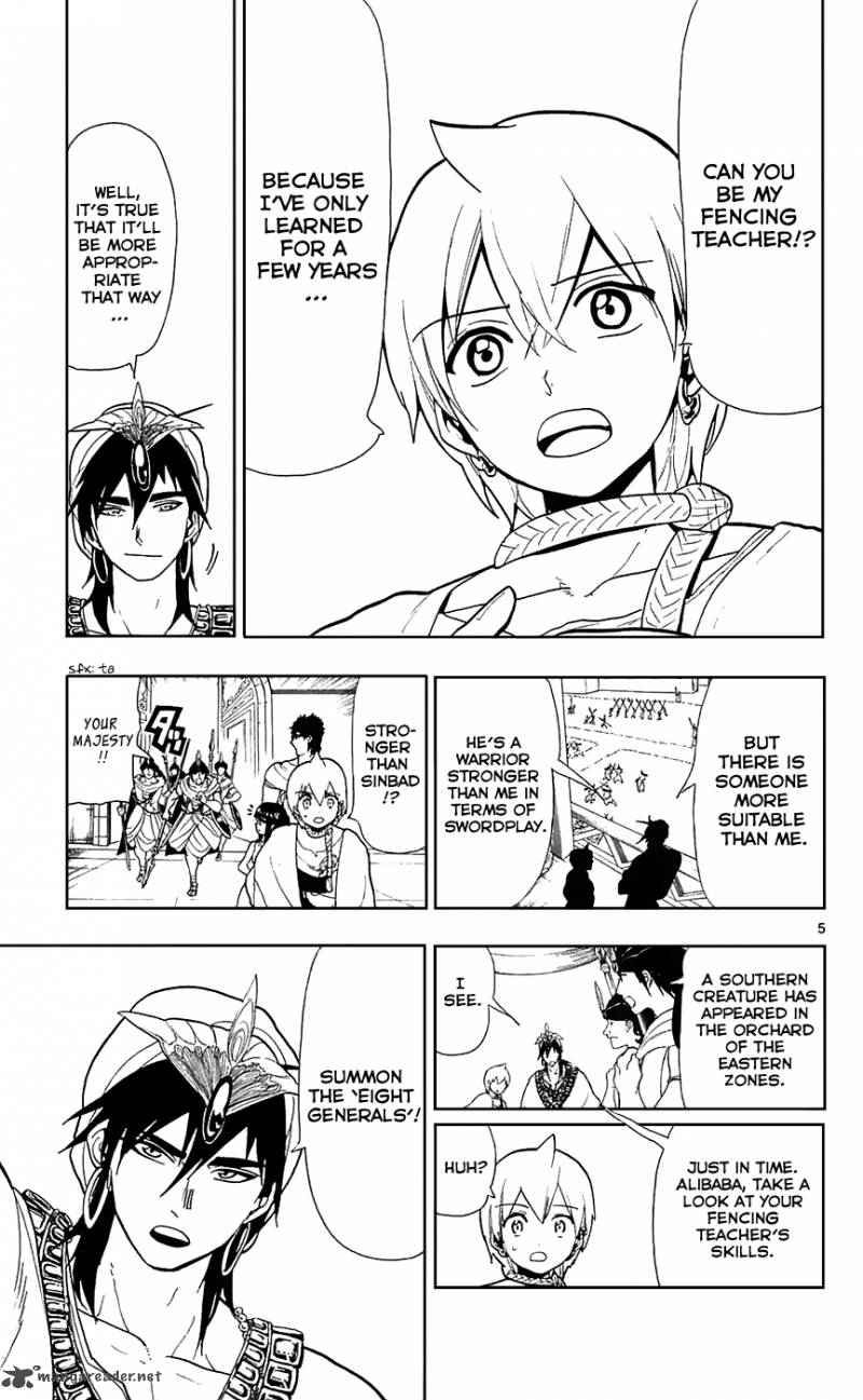 Magi - Labyrinth of Magic chapter 80 page 5