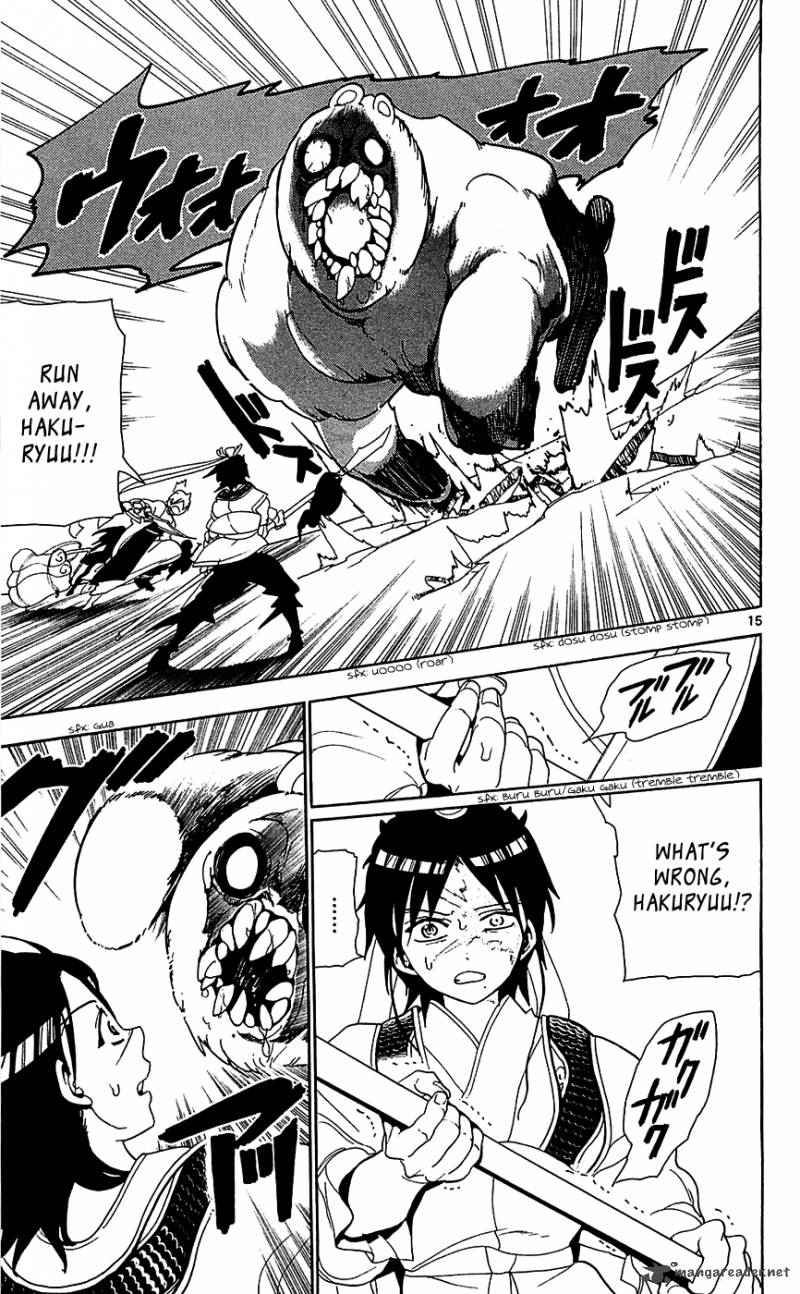 Magi - Labyrinth of Magic chapter 91 page 15