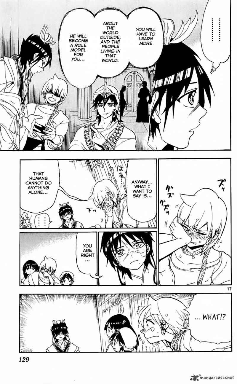 Magi - Labyrinth of Magic chapter 95 page 17