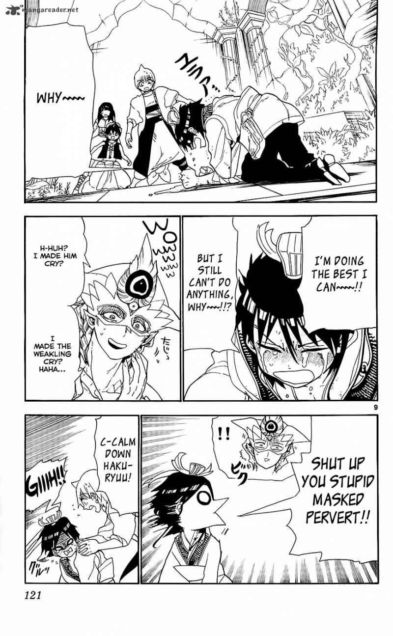 Magi - Labyrinth of Magic chapter 95 page 9