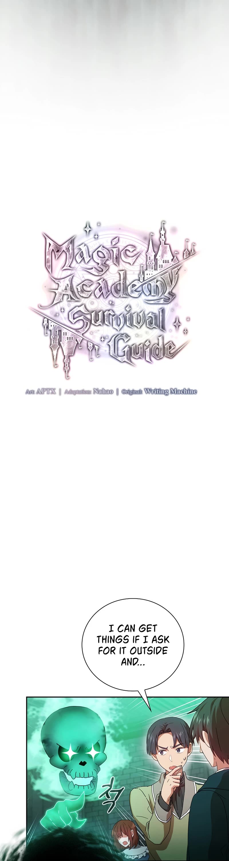 Magic Academy Survival Guide chapter 3 page 8