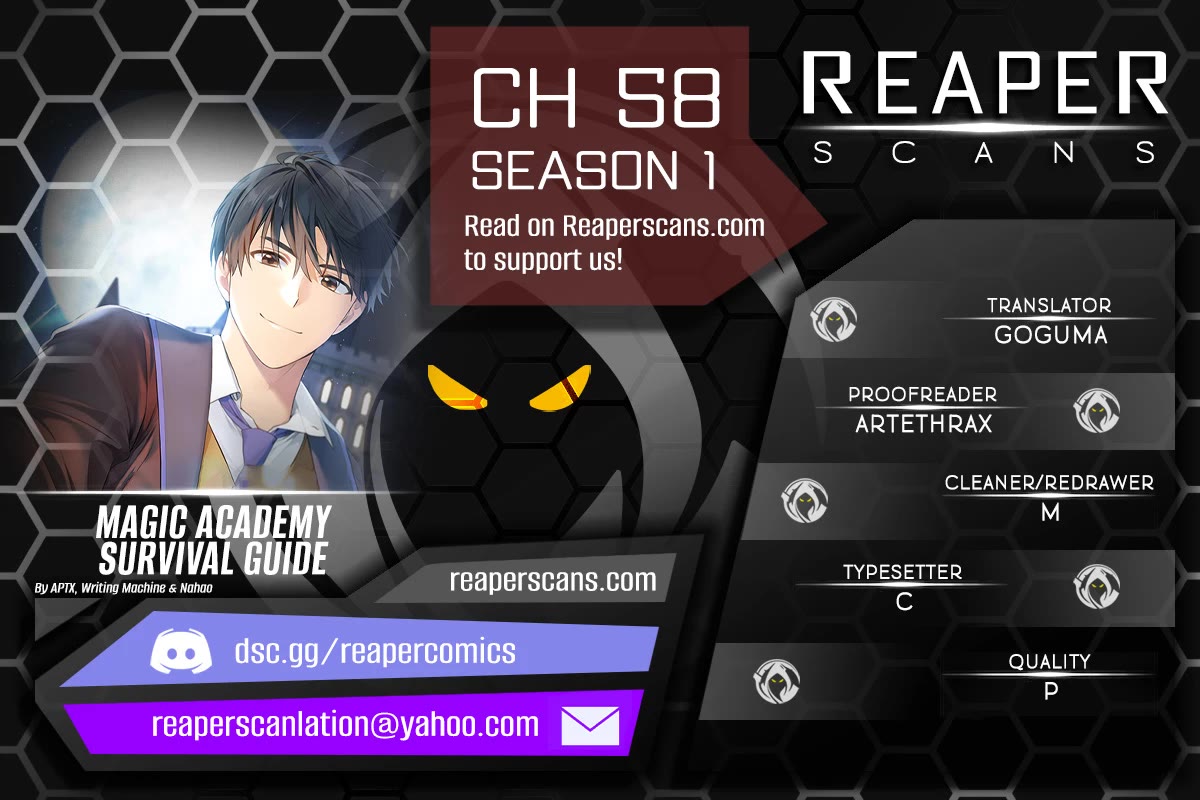 Magic Academy Survival Guide chapter 58 page 1