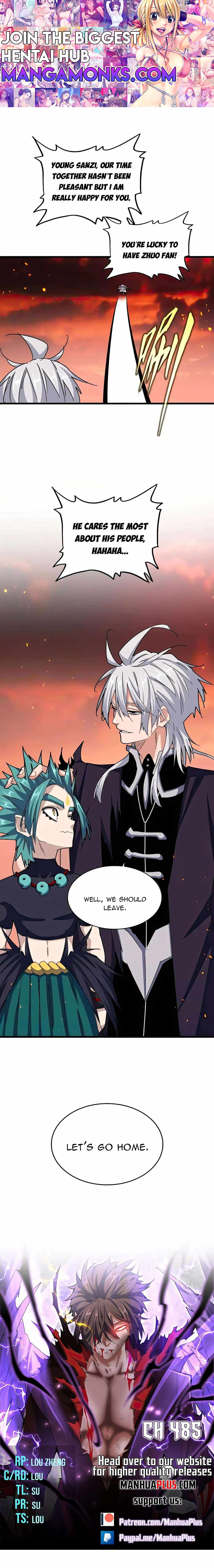 Magic Emperor chapter 485 page 1