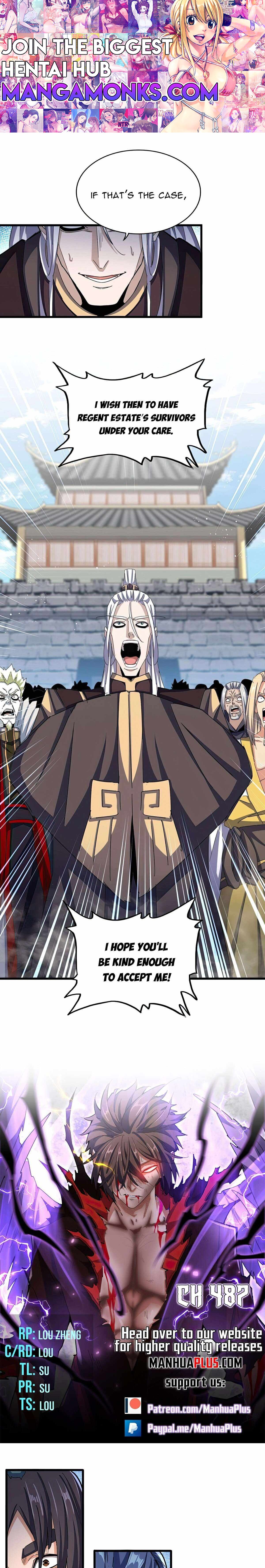 Magic Emperor chapter 487 page 1