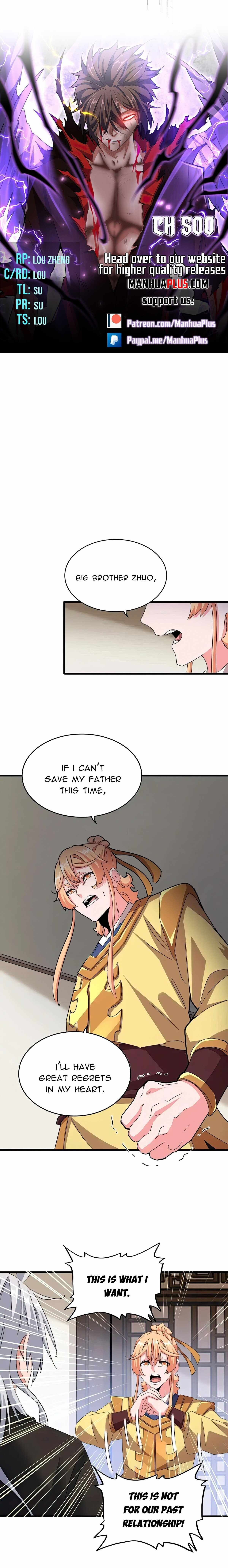 Magic Emperor chapter 500 page 2