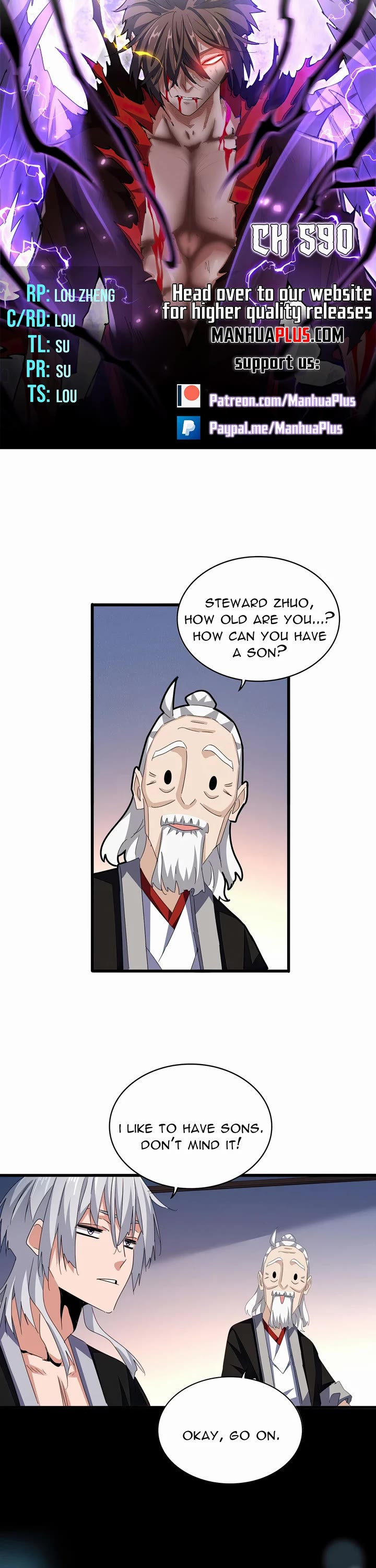 Magic Emperor chapter 590 page 2