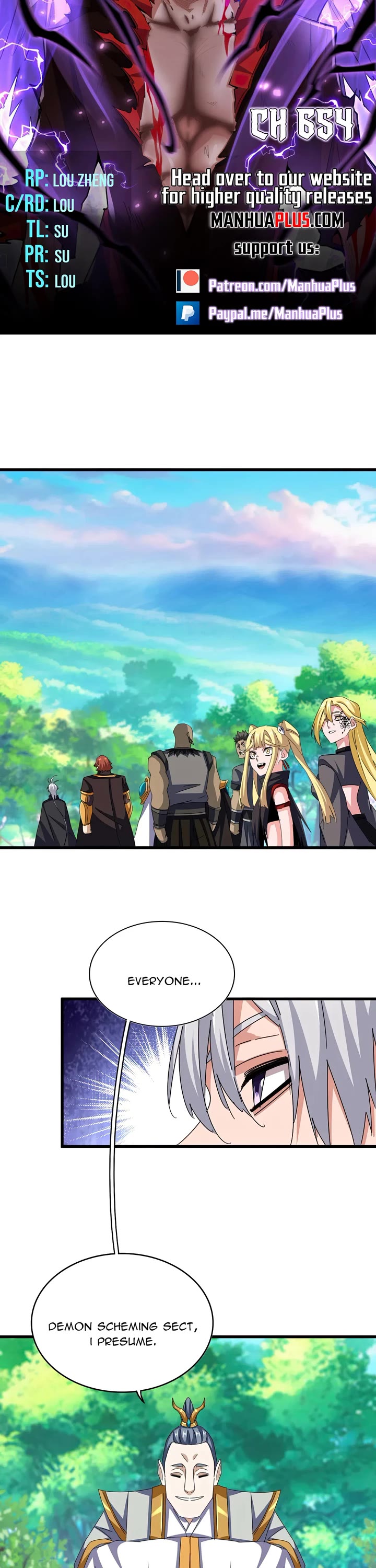 Magic Emperor chapter 654 page 2
