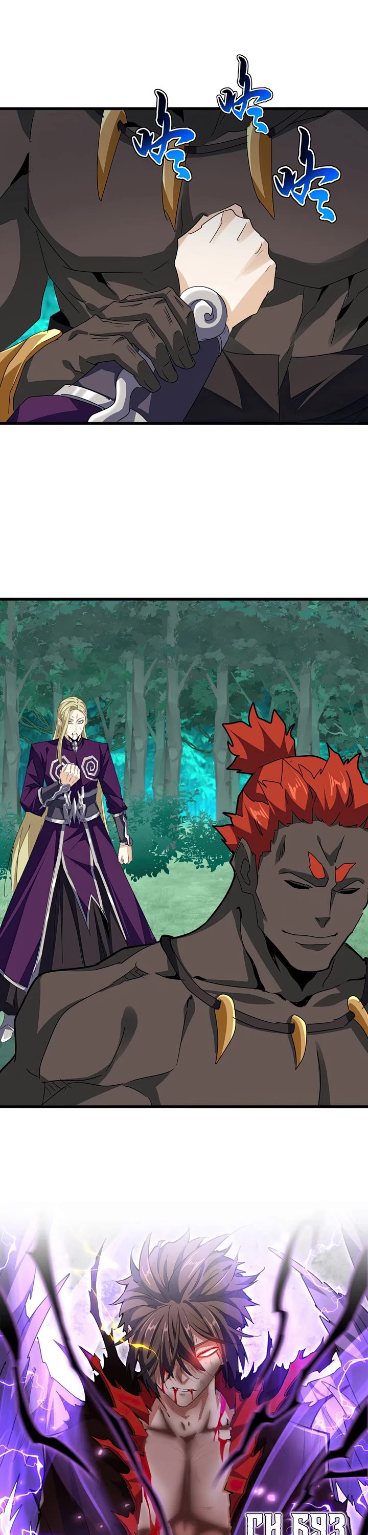 Magic Emperor chapter 693 page 1