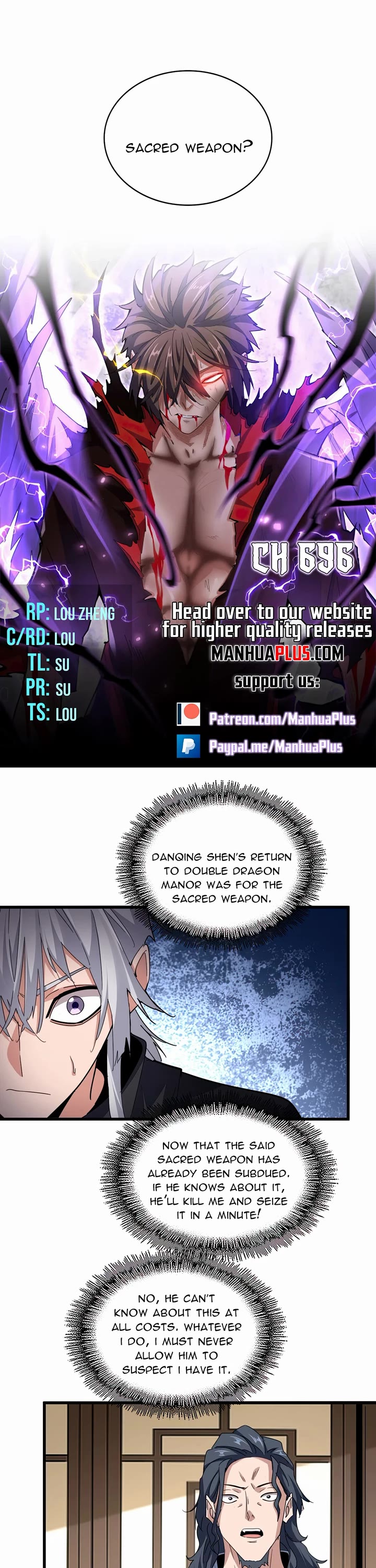 Magic Emperor chapter 696 page 2