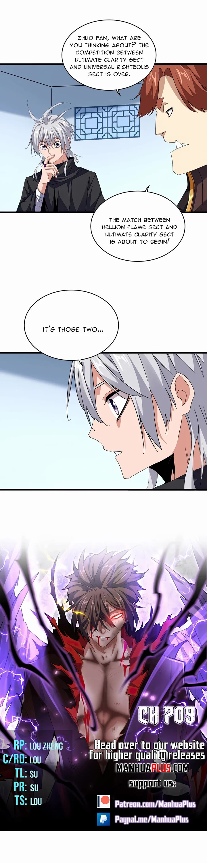 Magic Emperor chapter 709 page 1