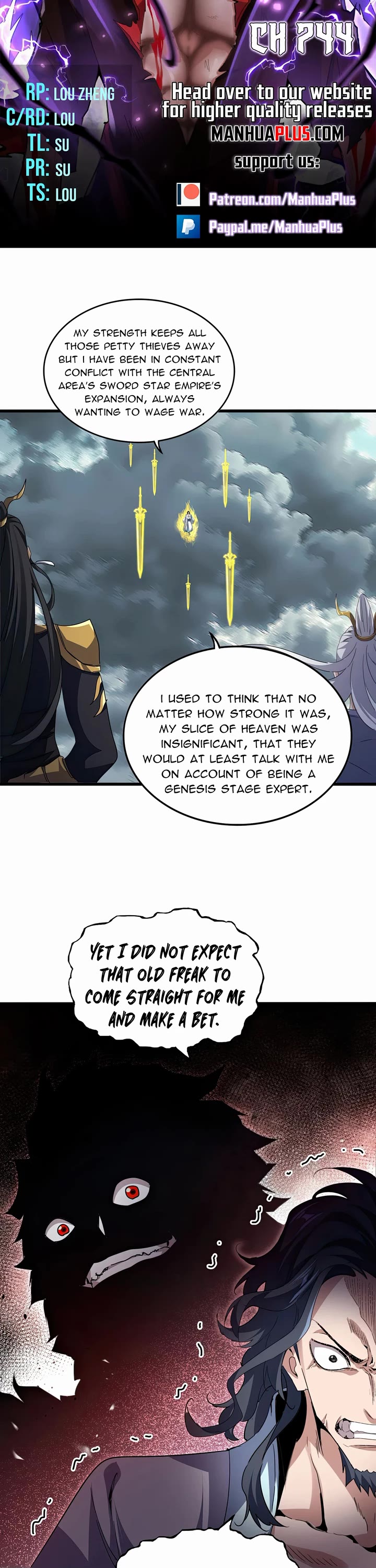 Magic Emperor chapter 744 page 2