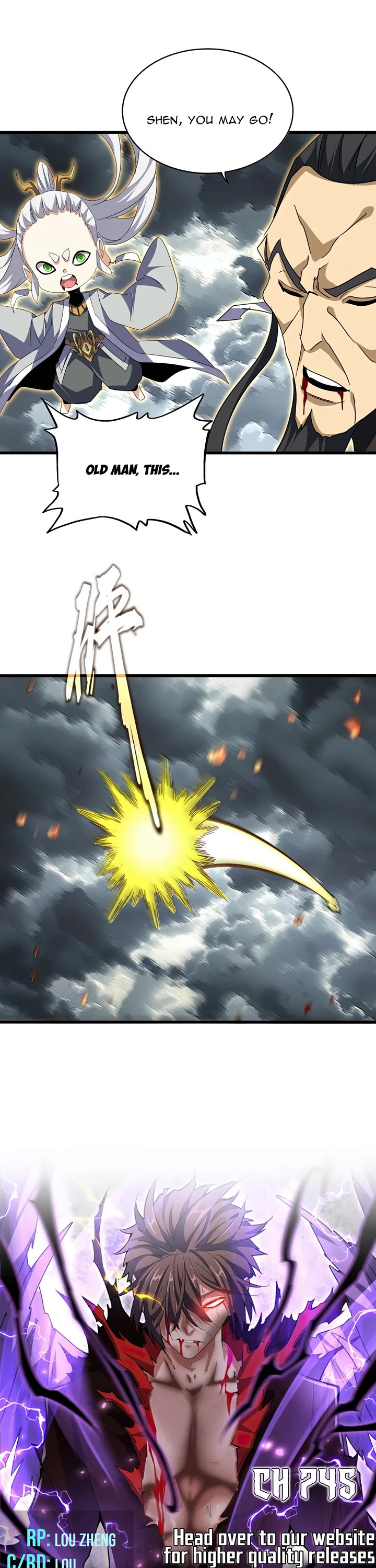 Magic Emperor chapter 745 page 1