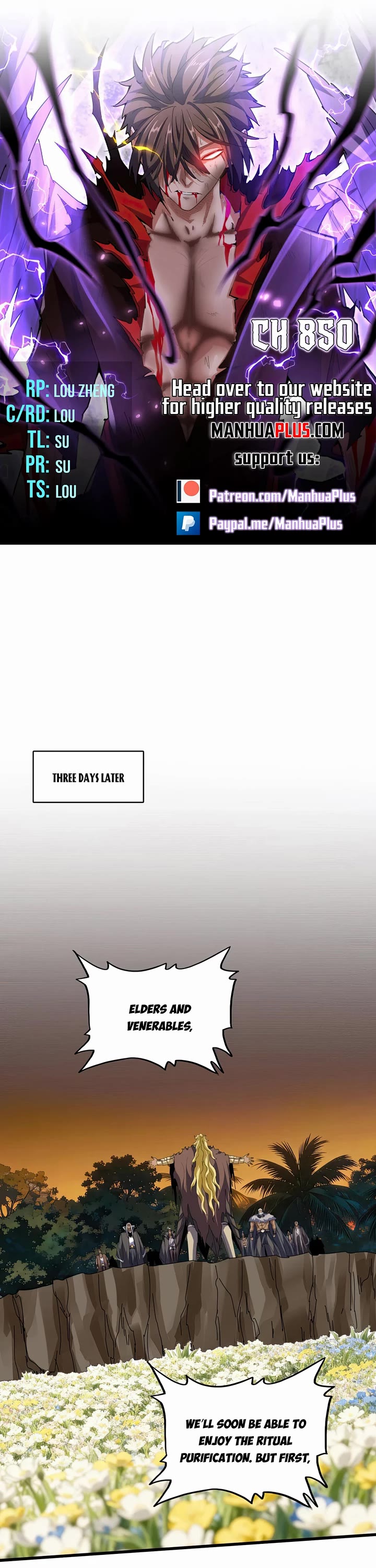 Magic Emperor chapter 850 page 1
