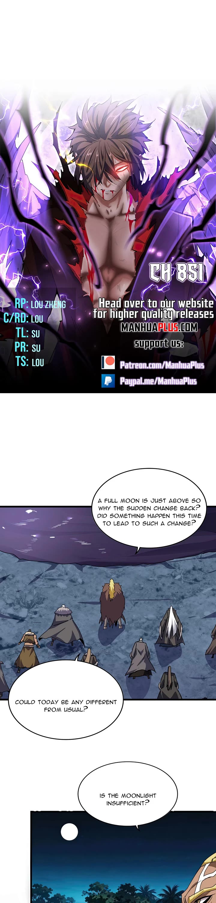 Magic Emperor chapter 851 page 1