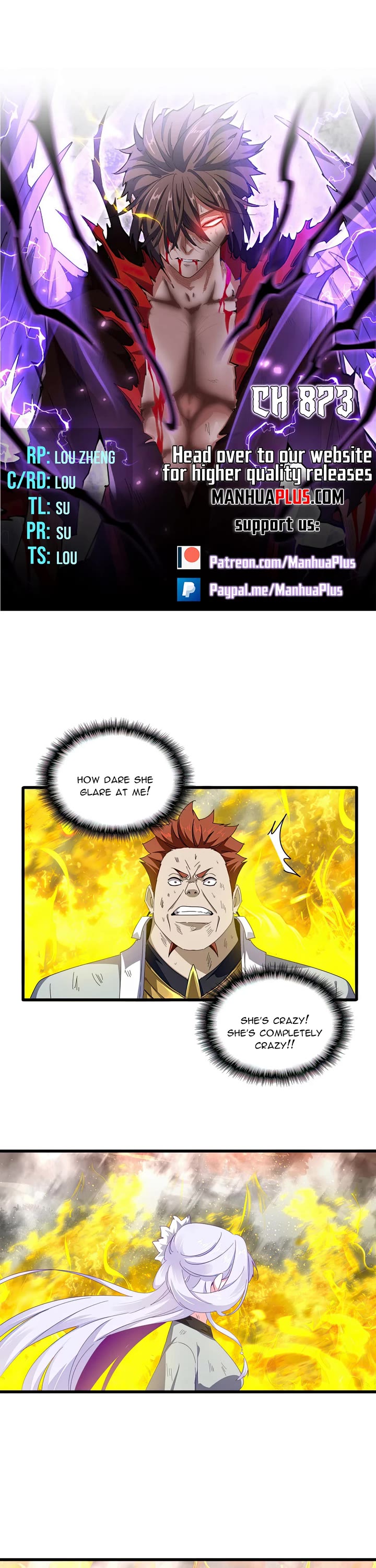 Magic Emperor chapter 873 page 1
