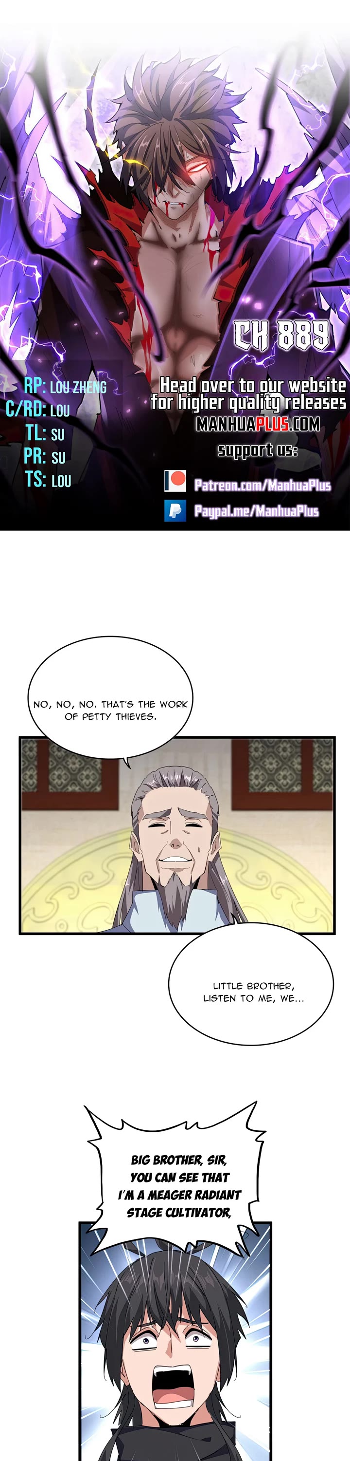 Magic Emperor chapter 889 page 1