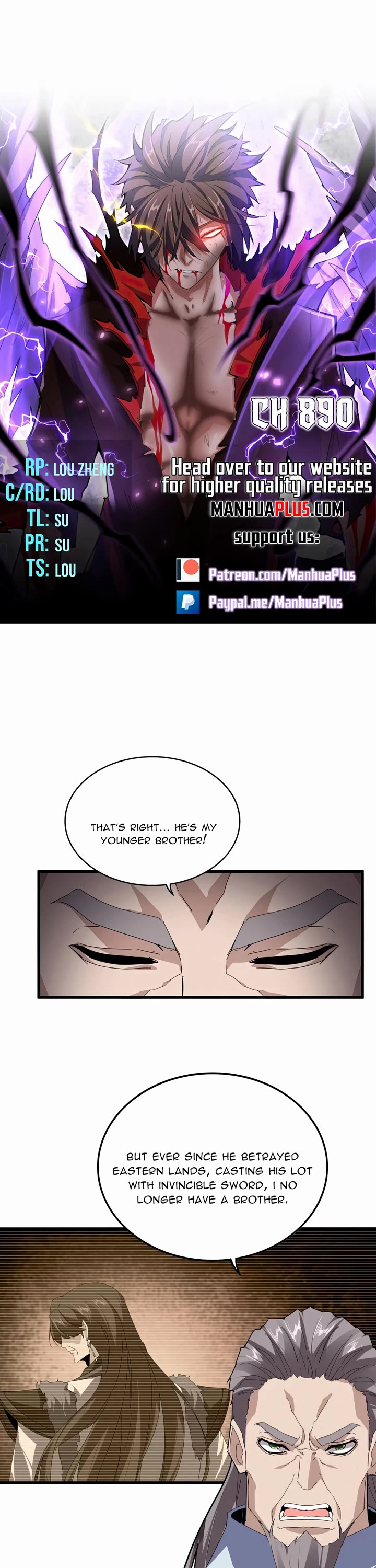 Magic Emperor chapter 890 page 1