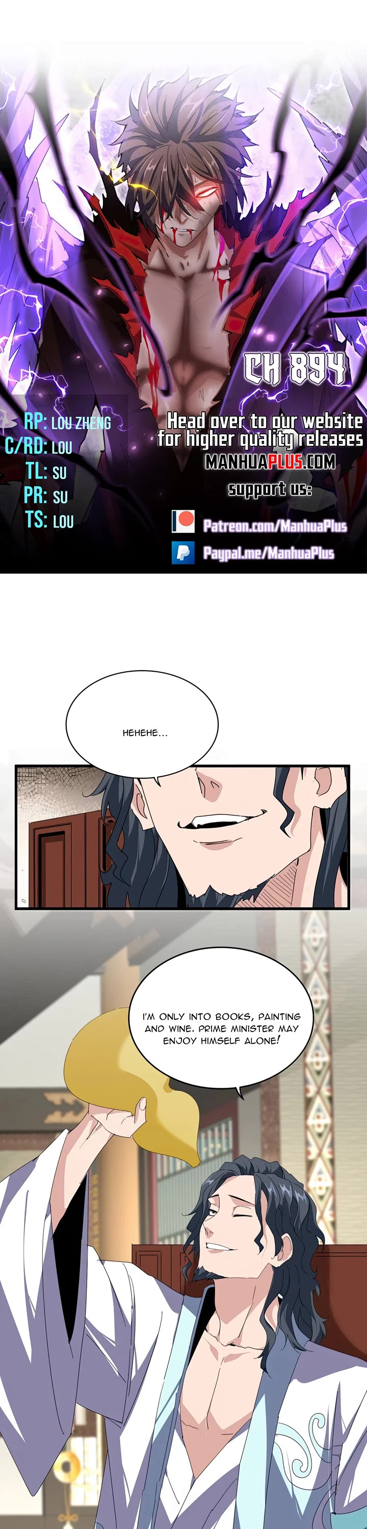 Magic Emperor chapter 894 page 1