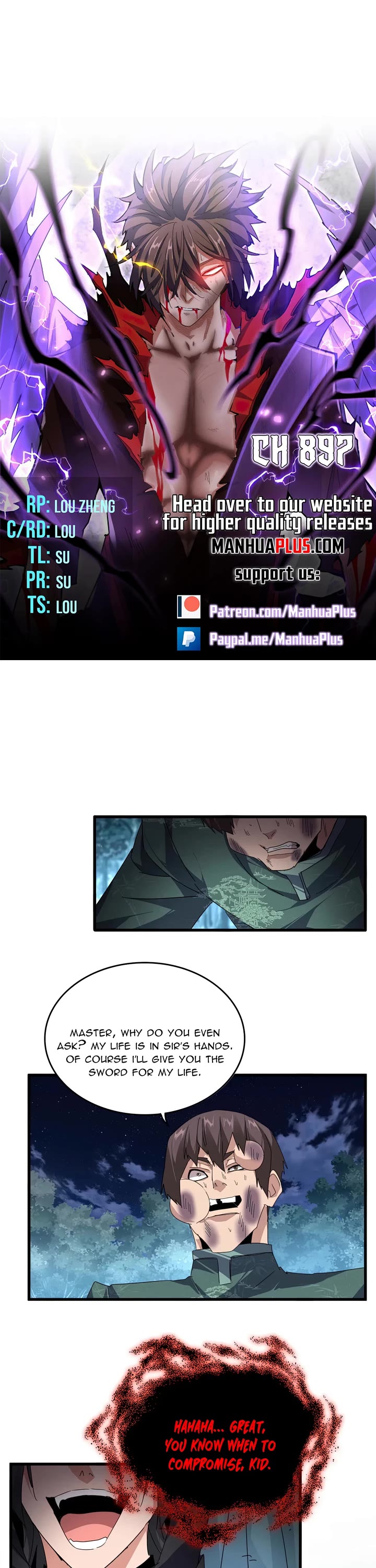Magic Emperor chapter 897 page 1