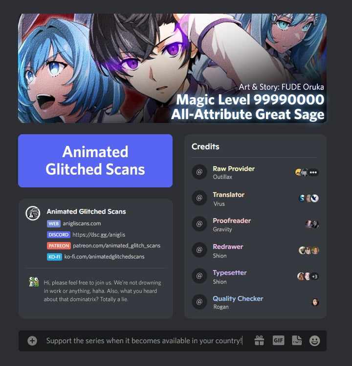 Magic Level 99990000 All-Attribute Great Sage chapter 48 page 1