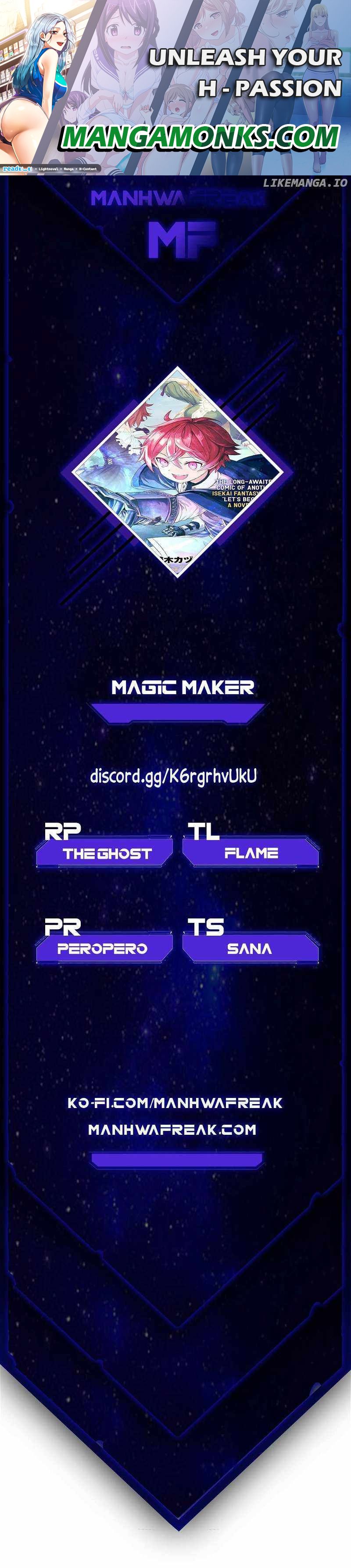 Magic Maker: How to Create Magic in Another World chapter 19.2 page 1