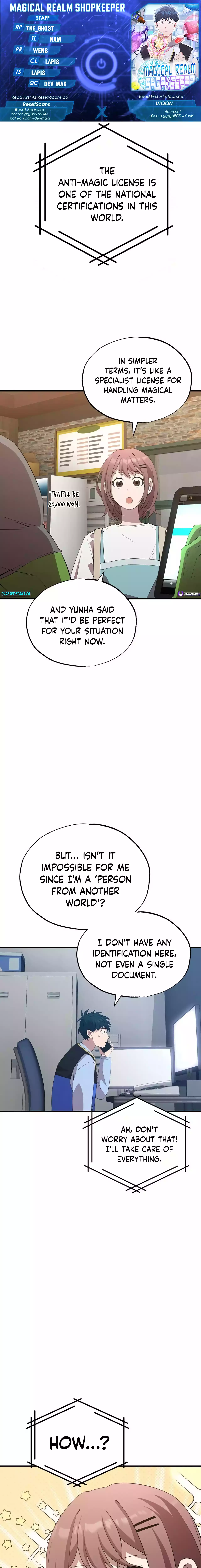 Magical Realm Shopkeeper chapter 24 page 1