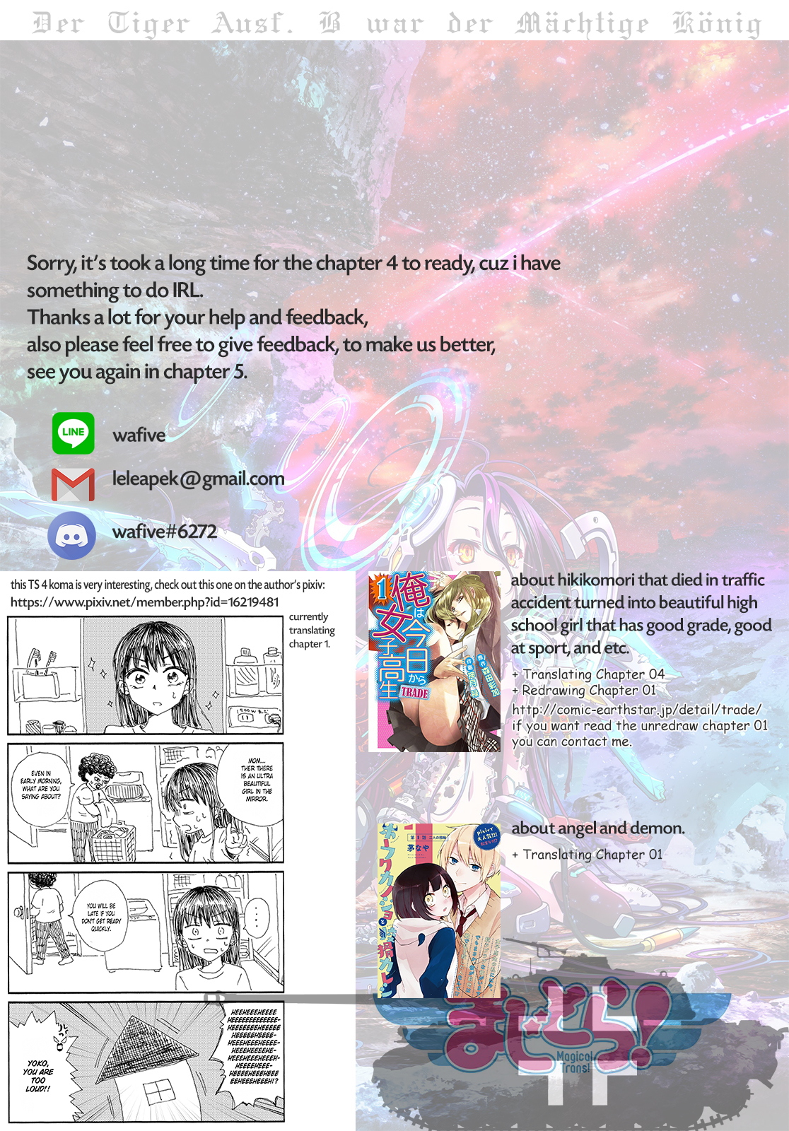 Magical Trans! chapter 4 page 22
