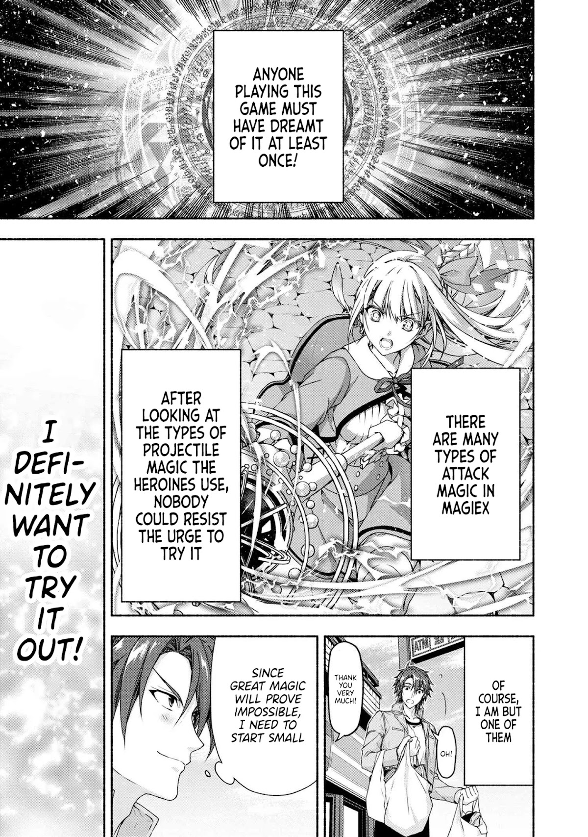 Magical★Explorer - It Seems I Have Become a Friend of the Protagonist In An Eroge World, But Because Magic is Fun I Have Abandoned The Role And Train Myself chapter 3.1 page 3