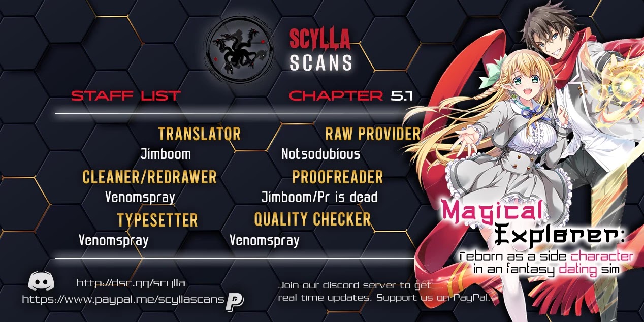 Magical★Explorer - It Seems I Have Become a Friend of the Protagonist In An Eroge World, But Because Magic is Fun I Have Abandoned The Role And Train Myself chapter 5.1 page 1