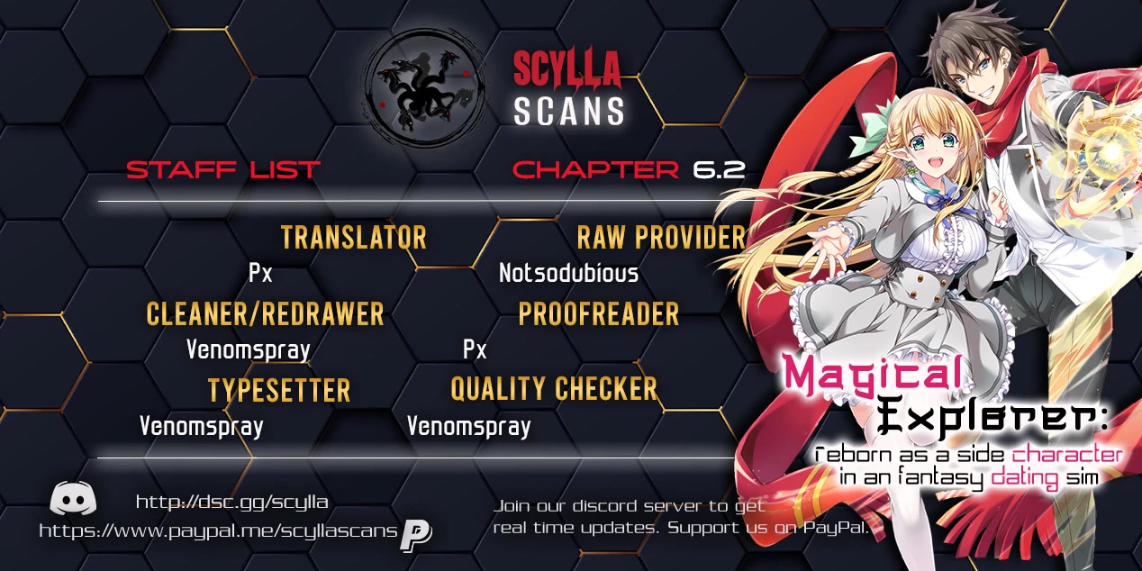 Magical★Explorer - It Seems I Have Become a Friend of the Protagonist In An Eroge World, But Because Magic is Fun I Have Abandoned The Role And Train Myself chapter 6.2 page 1