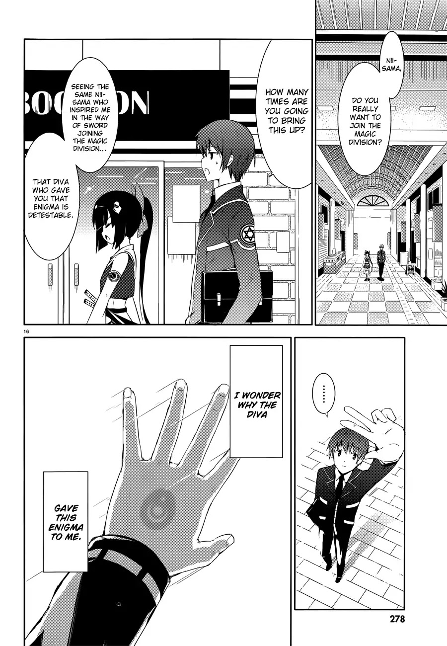 Magika no Kenshi to Shoukan Maou chapter 1 page 17