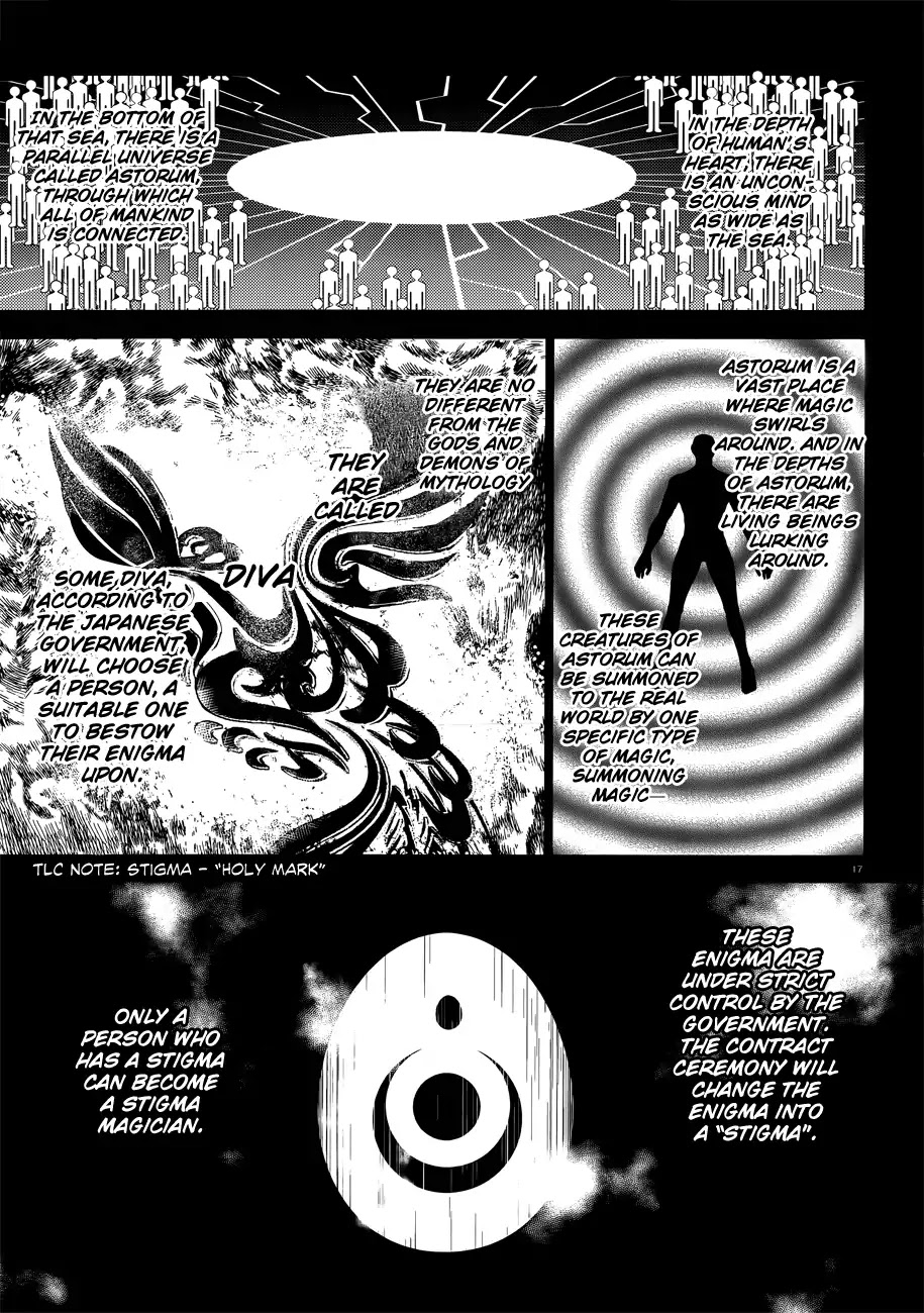 Magika no Kenshi to Shoukan Maou chapter 1 page 18