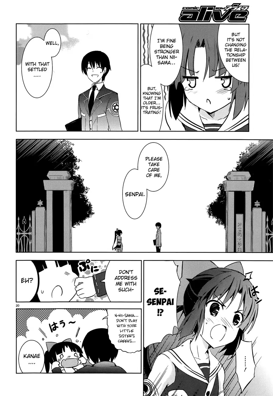 Magika no Kenshi to Shoukan Maou chapter 1 page 21