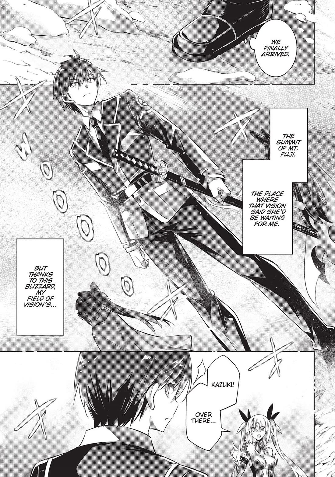 Magika no Kenshi to Shoukan Maou chapter 107 page 12