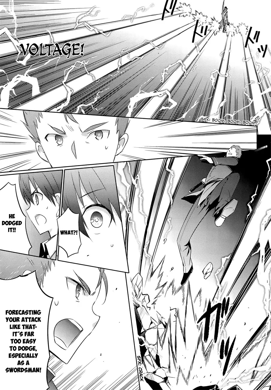 Magika no Kenshi to Shoukan Maou chapter 11 page 13