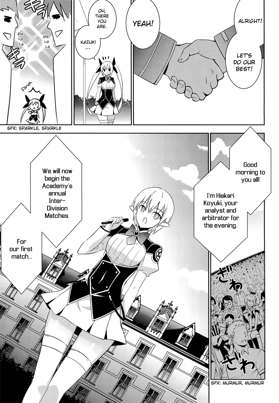 Magika no Kenshi to Shoukan Maou chapter 11 page 9