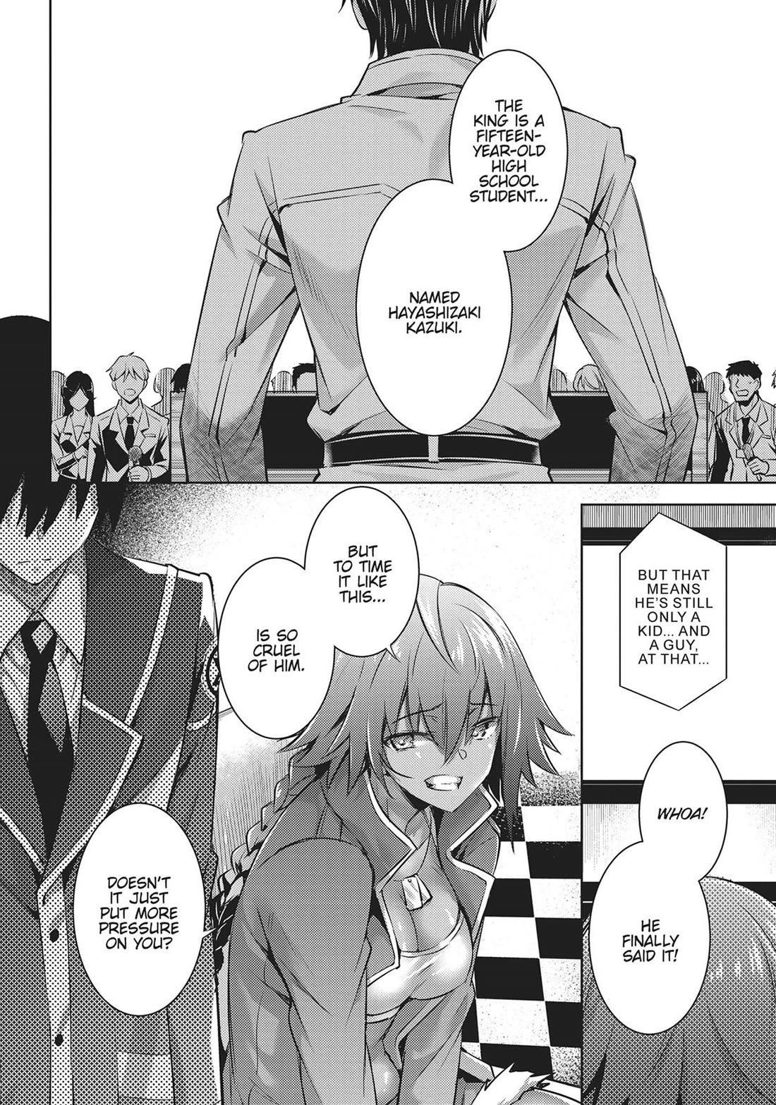 Magika no Kenshi to Shoukan Maou chapter 114 page 2