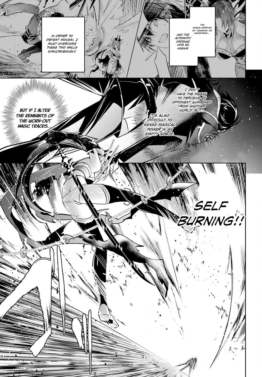 Magika no Kenshi to Shoukan Maou chapter 117 page 1