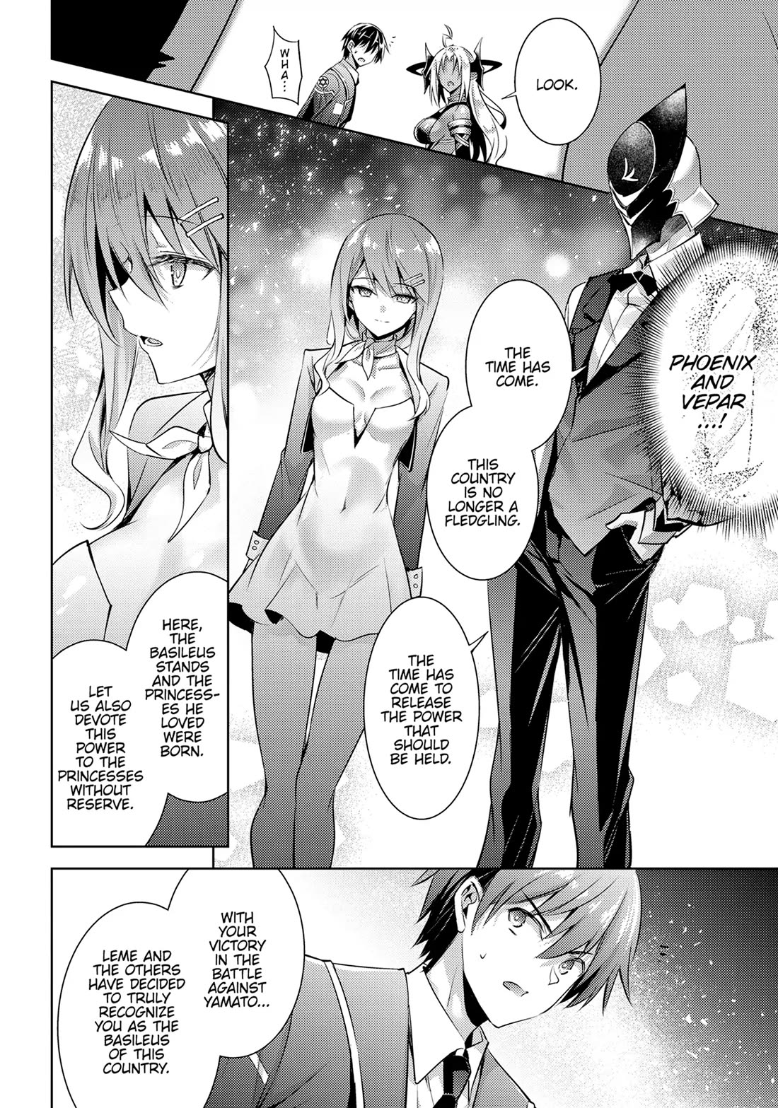 Magika no Kenshi to Shoukan Maou chapter 119 page 10