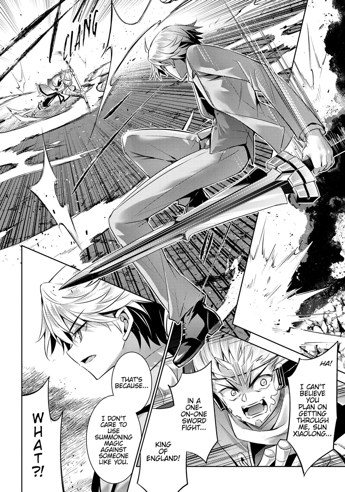 Magika no Kenshi to Shoukan Maou chapter 119 page 6