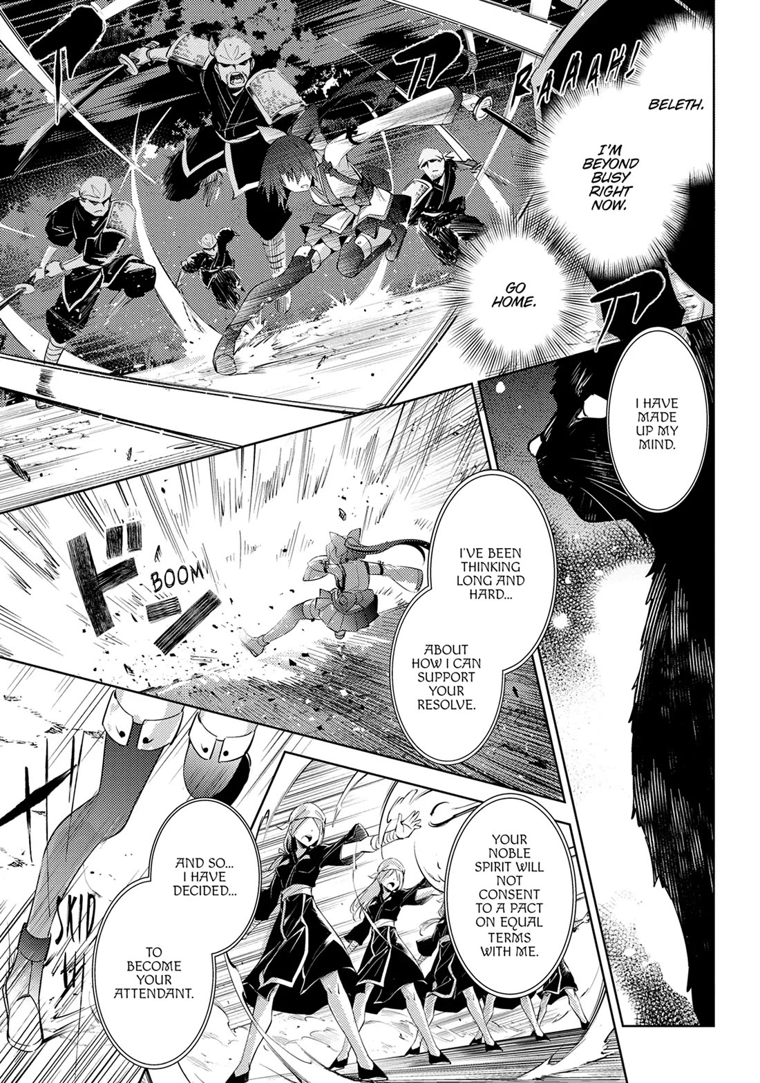 Magika no Kenshi to Shoukan Maou chapter 120 page 6